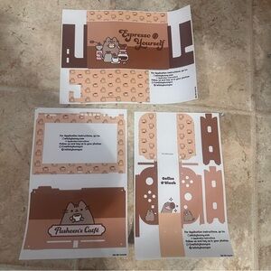 Pusheen Coffee Switch Skin Stickers